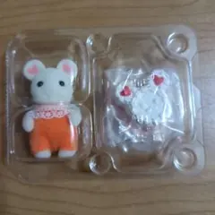 マシュマロネズミ赤ちゃん　シルバニア