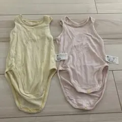 ユニクロ　記名なし！ベビー メッシュタンクトップ 2枚セット