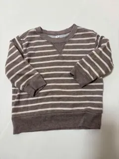 【無印良品】ストライプトレーナー