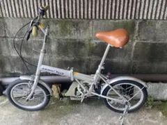 16インチ軽量★AERO ROAD 折りたたみ自転車 シルバー★引取り限定 16インチ軽量☆AERO ROAD 折りたたみ自転車 シルバー☆引取り