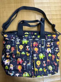 マザーズバッグ LeSportsac 動物柄 希少