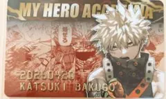 ヒロアカ バースデイコレクションカード2026 爆豪勝己