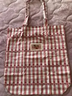 PINK HOUSE プリントエコバック、チェリーピンクですあ