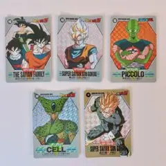 ドラゴンボール　カード　バンダイ　5枚セット　当時物