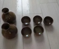 美濃焼　徳利＆盃セット　新品