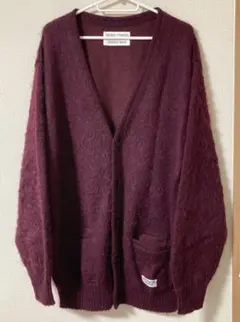 レア！WACKO MARIA ワコマリア モヘア カーディガン バーガンディ 2025年最新】wacko maria カーディガンの人気アイテム - メルカリ