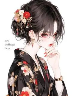 112610おすそ分けファイル　人物ステッカー　男の子　コラージュ素材