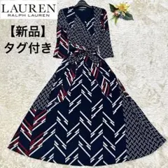 現行 ローレンラルフローレン ロングワンピース XL ブラック ベルト QRタグ 2025年最新】LAUREN RALPH LAUREN レディース ロングワンピース