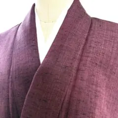 6k1363 着物 正絹 袷 紬 赤 白 青 黄色 柄物 和装 - メルカリ