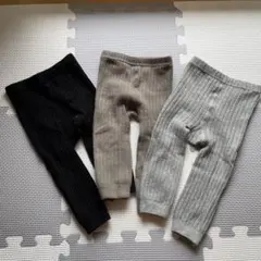 レギンス3枚セット　スパッツ　70サイズ