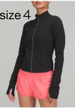 lululemon Define オーバーサイズジャケット メッシュ 黒 - メルカリ