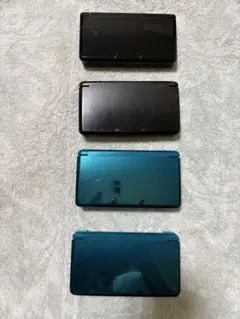 ニンテンドー3DS 本体 4台セット 黒 青 緑