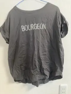 BOURGEON グレー 半袖カットソー