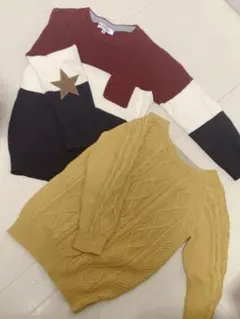 ニット2枚セット