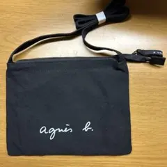 アニエスべー agnes b サコッシュ / ショルダーバッグ ブラック 黒