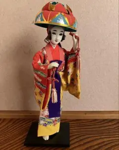 ☆昭和レトロ☆琉球人形☆四ッ竹踊り☆沖縄のお土産☆ - メルカリ