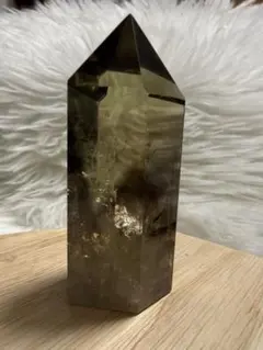 【希少/美品】ゼウス水晶（スモーキーシトリン）★ファントム＆ブルーラダーポイント