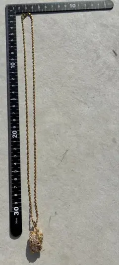 Sanrio サンリオ　ハローキティ　ゴールド　ネックレス　ビジュー　チェーン