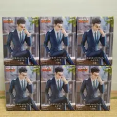 ハンターハンター　ぬーどるストッパーフィギュア　レオリオ　６個セット