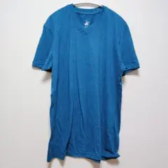 カジュアル ⭐ ビバリーヒルズポロクラブ 半袖 TシャツＬ藍 普段着のサムネイル