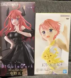 五等分の花嫁 BiCute 中野 五月 / 一花 原画展Ver. 2体セット