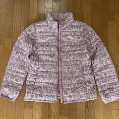 トップバリュー、コンパクトダウン、可愛いピンクリバティ調の花柄