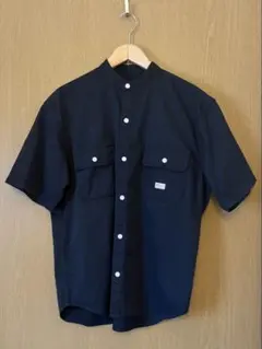 SMITHS（スミス）別注バンドカラーワークシャツ Mサイズ ブラックのサムネイル