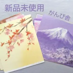 ▫新品未使用▫がんぴ舎 お得♪『山桜』『風に舞う(桜富士)』ちぎり絵キット