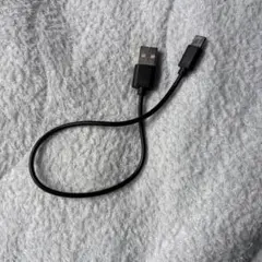 USB-A to USB-C 充電ケーブル ブラック