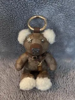 コーチ ベア チャームクマ シグネチャー