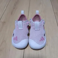adidas ベビーサンダル 　14cm　ピンク