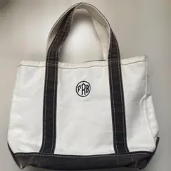 ボート・アンド・トート、ジップ・トップ キャンバス製トートバックミディアム