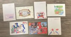 キャラクター ポストカード 7セット 絵葉書