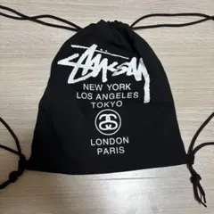 Stussy 냅삭 블랙