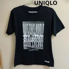 UNIQLO PEACE FOR ALL Tシャツ ブラックのサムネイル