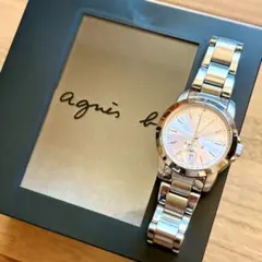 Agnesb アニエスベー 腕時計 ピンク クォーツ 7N82-0BM0のサムネイル
