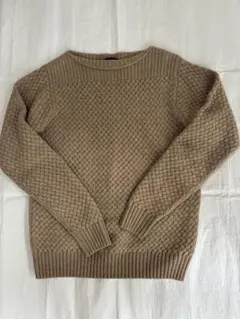 ニット ベージュ