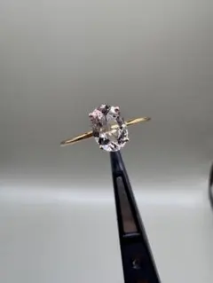 モルガナイト リング 指輪 ペアシェイプ K18 14号 - メルカリ