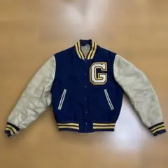 USA製！80s GOLDENBEAR ヴィンテージ袖レザースタジアムジャンバー