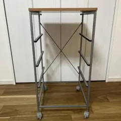 無印良品　木製棚板　4段ラック　キャスター付き