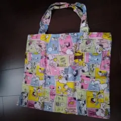 スヌーピー エコバッグ コンパクトミスドコラボ