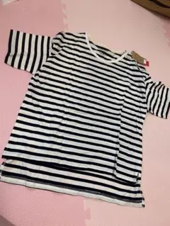 HEART MARKET ストライプ 半袖Tシャツ フリーサイズ