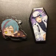 ツイステ　フロイド アクリルバッジ　缶バッチ