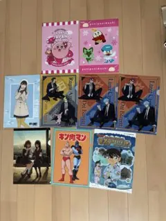 アニメ・キャラクター クリアファイル 8枚セット まとめ売り - メルカリ