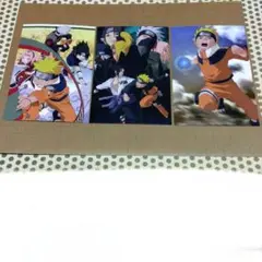 NARUTO疾風伝　ポストカード　3枚