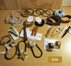 H16新品ポニーフック＆ヘアアクセサリーまとめ売り