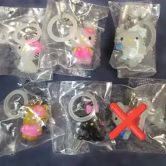 ハローキティ　めじるしアクセサリー　セミコンプリート　セミコンプ