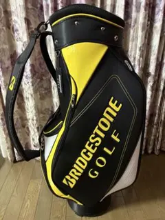 BRIDGESTONE GOLF キャディバッグ 黒/黄　ブリヂストン 楽天市場】ブリヂストンゴルフ BRIDGESTONE GOLF キャディバッグ