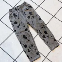 110cm H＆M ミッキー柄 デニム ズボン パンツ