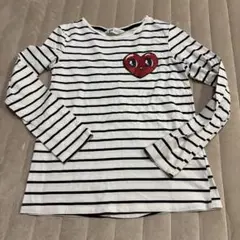 H&M 長袖　ボーダー　140